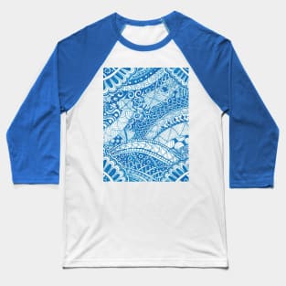 Cerulean Waves Baseball T-Shirt